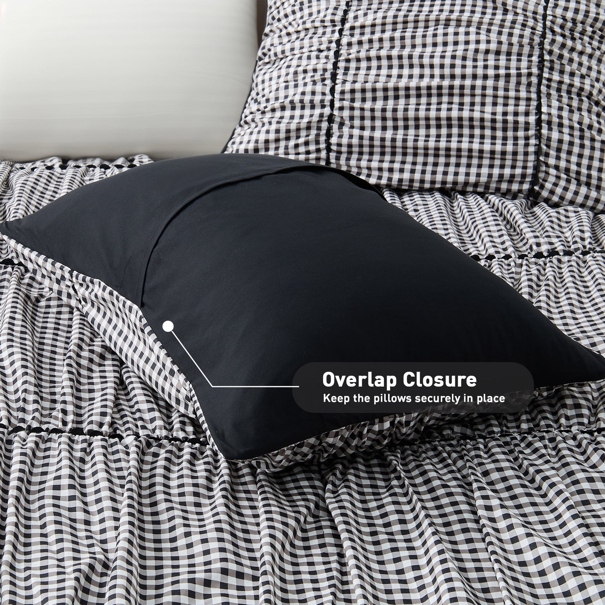 deelivo-twin-twin-xl-comforter-set-4-pieces-black-plaid-ruched-design-with-decorative-pillow-19918414162 00d10e0d-cf6c-4662-bc49-98fcc833e420.a83ad6694fd025124e9b8fc2f788777d.jpeg
