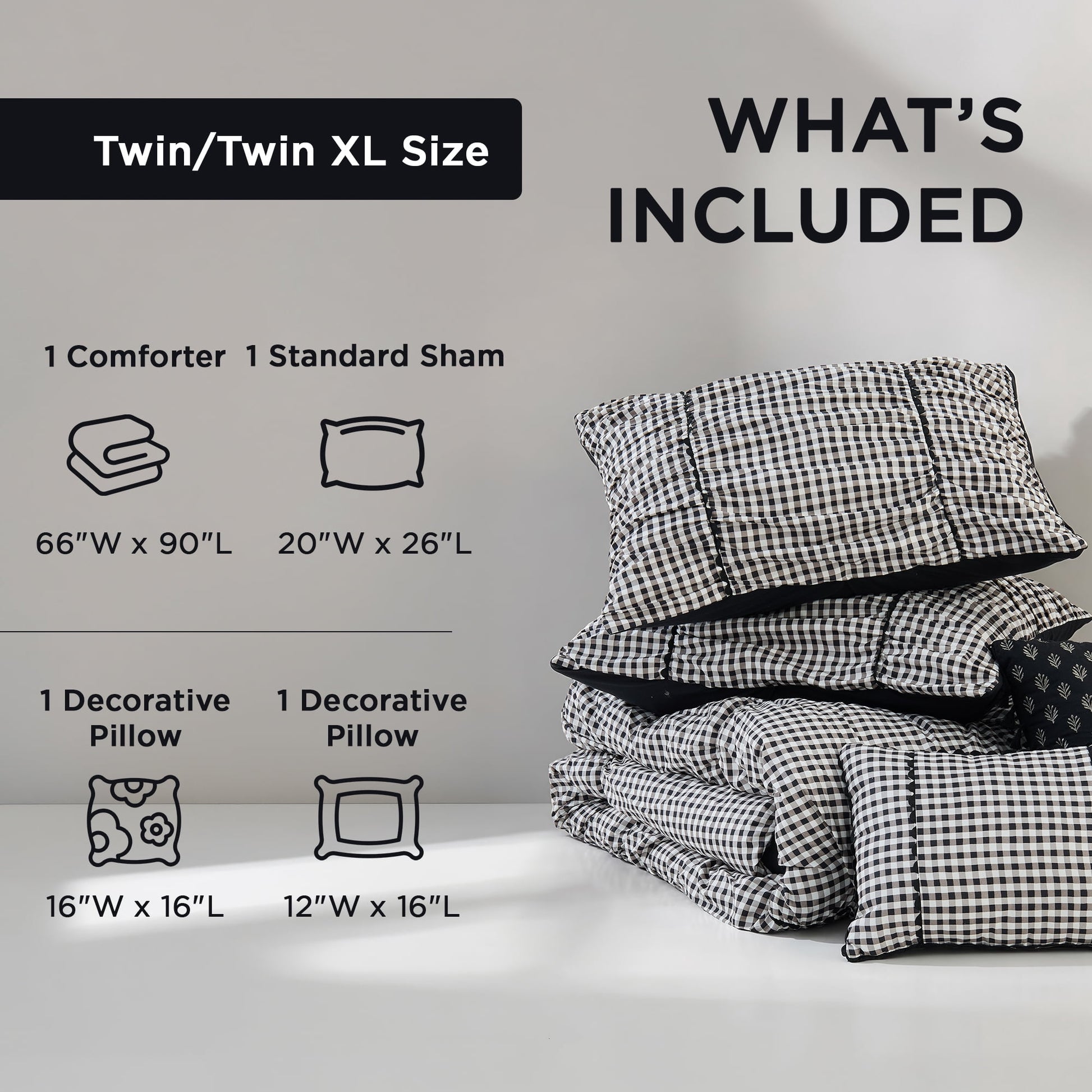 deelivo-twin-twin-xl-comforter-set-4-pieces-black-plaid-ruched-design-with-decorative-pillow-19918414162 f2de2ae0-047b-4a58-b44d-a4f0300643fa.5b1a73373abb4ff950d81891450a7b75.jpeg